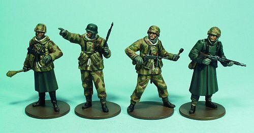 50 мм (1:35) German Grenadiers, 26th Division Volksgrenadiers (4 фигуры)