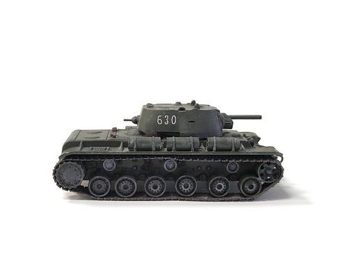 1/72 Танк КВ-1, серия "Русские танки" от DeAgostini, готовая модель (без журнала и упаковки)
