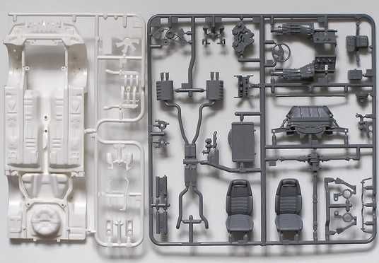 1/24 Автомобіль Nissan 300ZX Turbo (Tamiya 24087), збірна модель