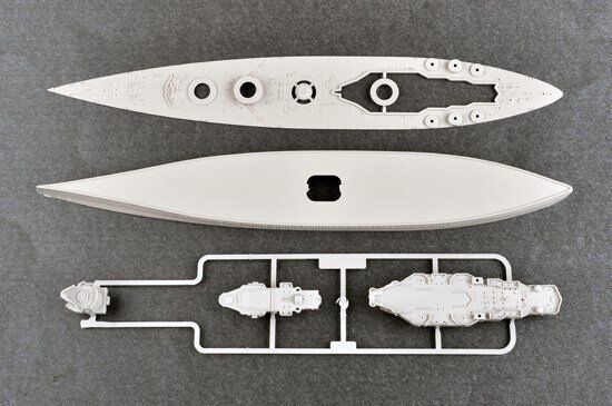 1/700 HMS Nelson образца 1944 года, британский линкор (Trumpeter 06717) сборная модель