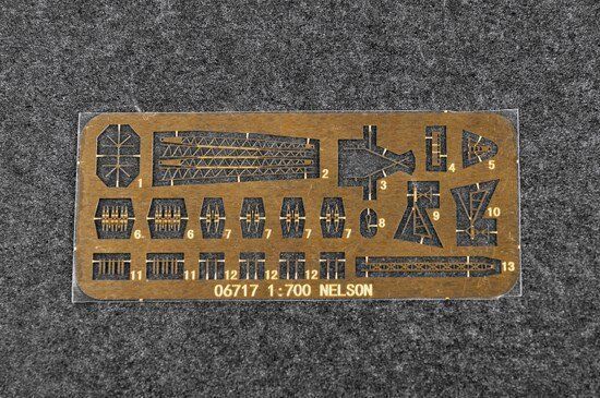 1/700 HMS Nelson образца 1944 года, британский линкор (Trumpeter 06717) сборная модель