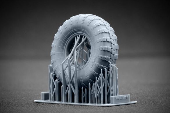 1/35 Колеса для БРДМ-2 звичайні, 5 штук, 3D-друк (ScaleX WM35013)