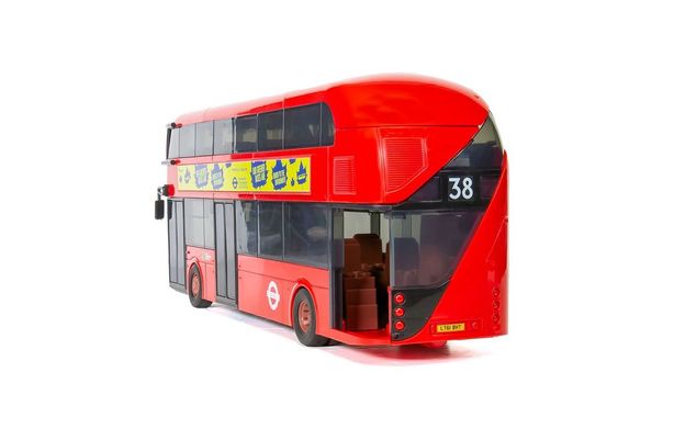 Автобус Transport for London New Routemaster, LEGO-серия Quick Build (Airfix J6050), простая сборная модель для детей