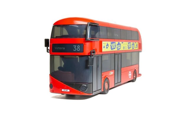 Автобус Transport for London New Routemaster, LEGO-серия Quick Build (Airfix J6050), простая сборная модель для детей