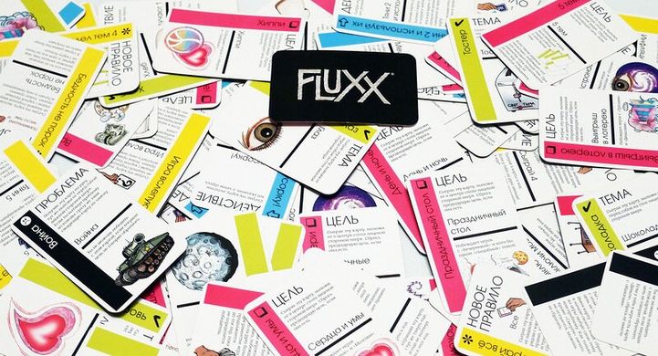 Настольная карточная игра "Fluxx. Игра по твоим правилам!"