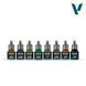 Набір фарб "Wizkids: Defenders of the Wild", 8 фарб по 8 мл, акрилові (Vallejo 80255 Paint Set)