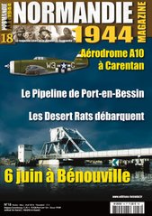 Normandie 1944 Magazine #18 Fevrier-Mars-Avril 2016. Журнал о Второй мировой войне (французский язык)