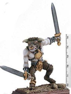 Mirliton Miniatures - Миниатюра 25-28 mm Fantasy - Raagshaz Slayer of Minotaur - MRLT-CH010