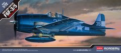 1/72 Grumman F6F-3/5 Hellcat американский истребитель-бомбардировщик (Academy 12481), сборная модель
