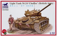 1/35 Танк M24 Chaffee британської армії (Bronco Models CB35068), збірна модель