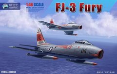 1/48 FJ-3 Fury американский истребитель (Kitty Hawk 80156), сборная модель