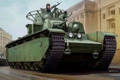 1/35 Т-35 обр.1938-39 годов советский тяжелый танк (HobbyBoss 83843) сборная модель