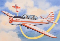 Яковлев Як-52 спортивный самолет (серия LD) 1:72