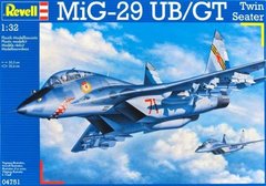 1/32 Микоян-Гуревич МиГ-29УБ учебно-боевой истребитель (Revell 04751)