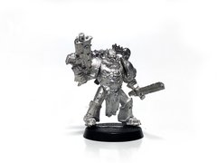 Deth Guard Sergeant, мініатюра Warhammer 40k (Games Workshop), металева зібрана нефарбована