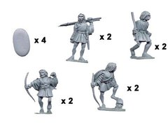 Средневековье (Medieval World) - Irish Mercenaries (8) - Crusader Miniatures NS-CM-MEH009