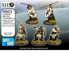 Age of Arthur - Roman British Spearmen (SHS) - West Wind Miniatures WWP-RB03
