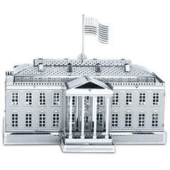 White House, сборная металлическая модель Metal Earth 3D MMS032