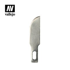 Лезвия #10 для модельного ножа с цангой 6 мм, 5 штук (Vallejo T06002)