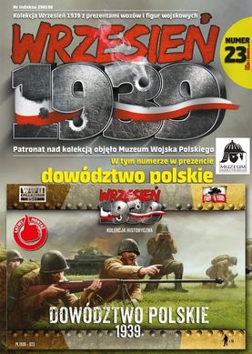 1/72 Польский штаб 1939 года, 18 фигур + журнал (First To Fight 023), пластик