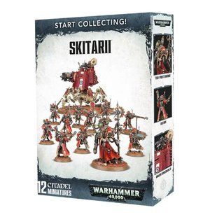 Start Collecting! Skitarii, 11 фігур + танк (Games Workshop 70-59), збірні пластикові