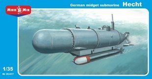 1/35 Hecht німецький надмалий підводний човен (MikroMir 35-017), збірна модель