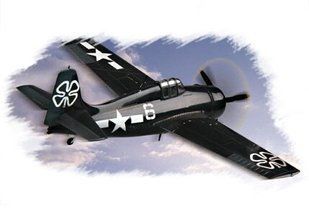 1/72 Grumman FM-2 Wildcat американский палубный самолет, серия Easy Kit (HobbyBoss 80222), сборная модель