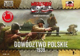 1/72 Польский штаб 1939 года, 18 фигур + журнал (First To Fight 023), пластик