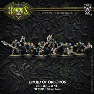 Druids of Orboros, Circle of Orboros, мініатюри Hordes (Privateer Press Miniatures PIP-72015), збірні металеві нефарбовані