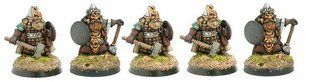 Mirliton Miniatures - Миниатюра 25-28 mm Fantasy - Dworgar Guard with hand weapons and shield - MRLT-DW033