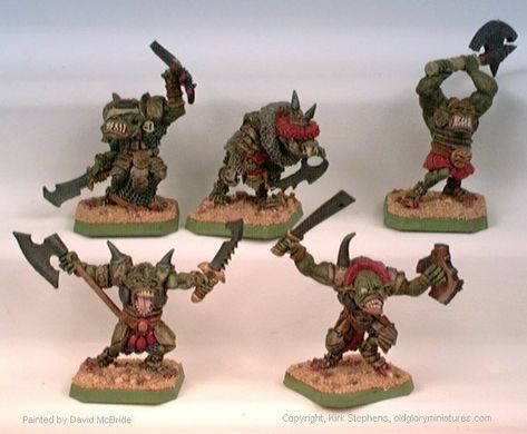 Dwarf Wars - Orc Heroes - West Wind Miniatures WWP-DW-306