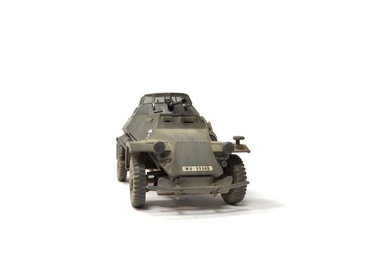 1/48 Sd.Kfz.222 германский бронеавтомобиль, готовая модель, авторская работа