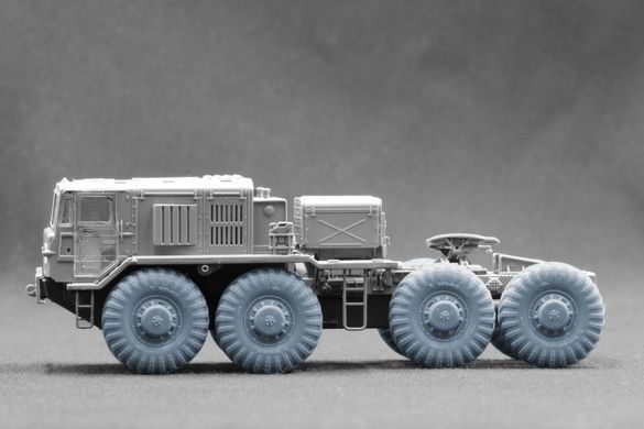 1/72 Колеса І-170 для МАЗ-537 звичайні, 9 штук, 3D-друк (ScaleX WM72005)