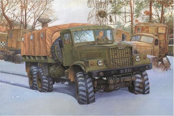 1/35 КрАЗ-255Б тяжелый грузовик (Roden 805) сборная модель