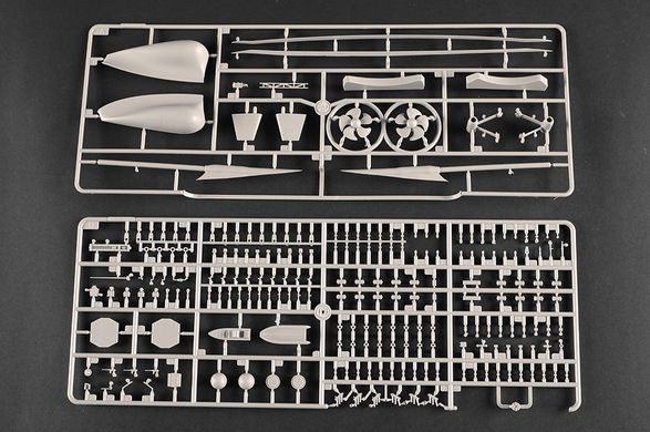 1/200 USS Curtis Wilbur DDG-54 американский эскадренный миноносец (I Love Kit 62007), сборная модель