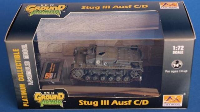 1/72 Stug III Ausf C/D Sturmgeschutz-Abteilung 189 Russia 1941, готовая модель (EasyModel 36138)