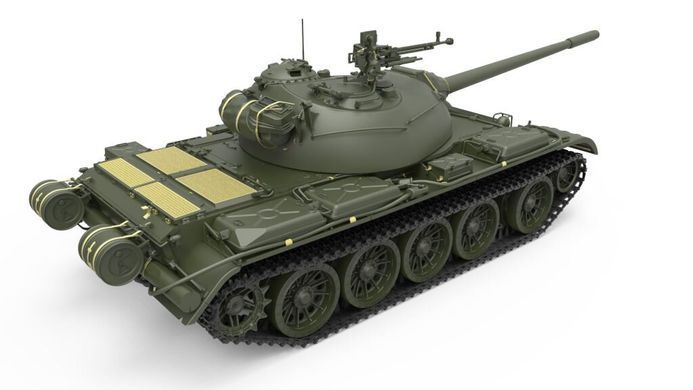 1/35 Т-54А радянський танк, модель з інтер'єром (MiniArt 37009), збірна модель