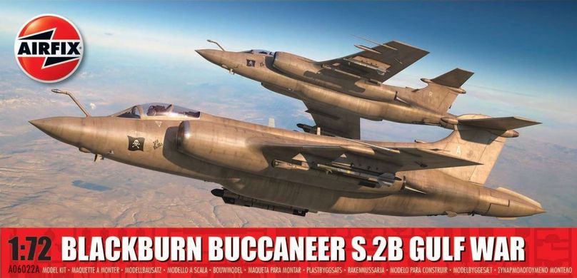 1/72 Blackburn Buccaneer S.2B (Gulf War) британський палубний літак (Airfix A06022A), збірна модель