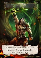 Emblem Garruk Apex Predator #1 Token Magic: the Gathering (Токен) GnD Cards