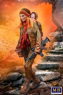 1/24 Nadiya (Hope), The Last Bridge, серія Pоst-apocalyptic series (Master Box 24077), збірна пластикова фігура