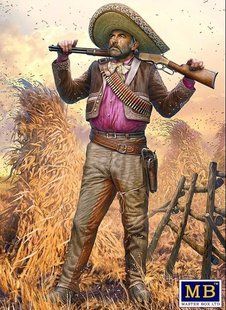 1/35 Педро Мельгоза - мисливець за головами. Серія Outlow, Gunslinger (Master Box 35205) збірна пластикова фігура
