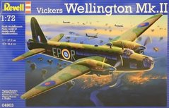 1/72 Vickers Wellington Mk.II британский бомбардировщик (Revell 04903)