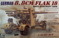 1/35 Flak 18 германское 88-мм зенитное орудие (AFV Club 35088) сборная модель