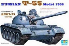 1/35 Т-55 советский средний танк (Trumpeter 00342) сборная модель