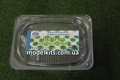 Трава искуственная (флок) в пучках для макетов/подставок/диорам 10 мм (ЛЕТО №4) Flock Grass, 8 кочек (Different Scales 22-635)