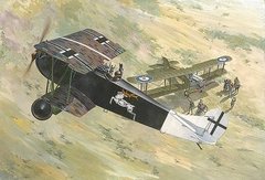 1/48 Fokker D.VII рання модифікація, літак Першої світової (Roden 421) збірна модель