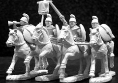 Gripping Beast Miniatures - Cavalry Command (4) - GRB-REPC01