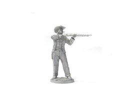 54 мм Ковбой с ружьем, серия "Дикий Запад" оловянная миниатюра (EK Castings WW-12)