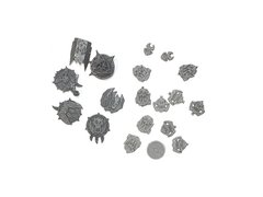Набор щитов для Орков с Вархаммера "Ork Shields Warhammer", пластиковые (Games Workshop)