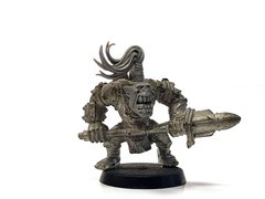 Ork Boy with Rokkit Launcha, мініатюра Warhammer 40000 (Games Workshop), металева зібрана нефарбована